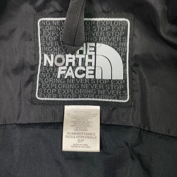 Vintage The North Face HyVent Jacket Women's Small Tech Technical Zippers Belt - Picture 7 of 9